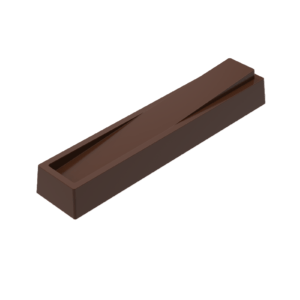 CHOCOLATE BAR MOULD 5 x 2 CROSSED - Savy Goiseau