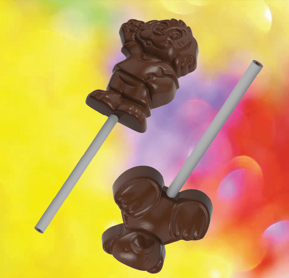 Moules à chocolat sucettes