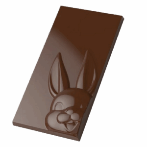 MOULE TABLETTE PAQUES BUNNY